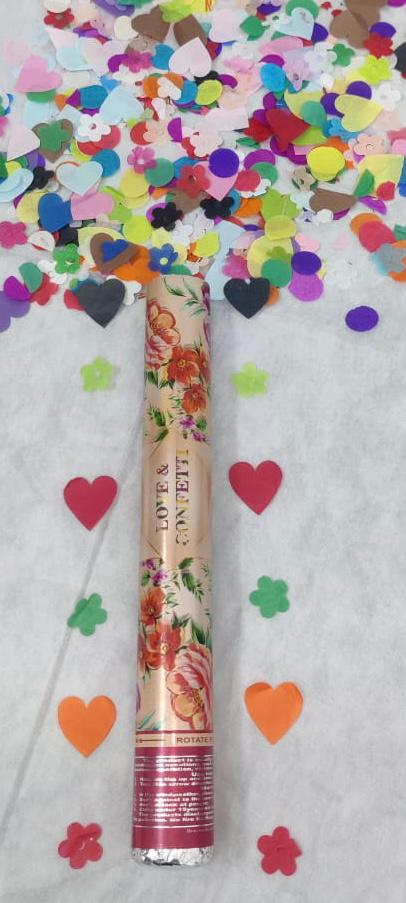 Love and Confetti Popper - Pack of 2